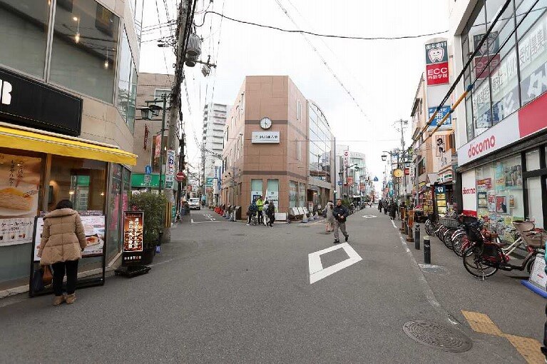 阪急塚口からの道のり